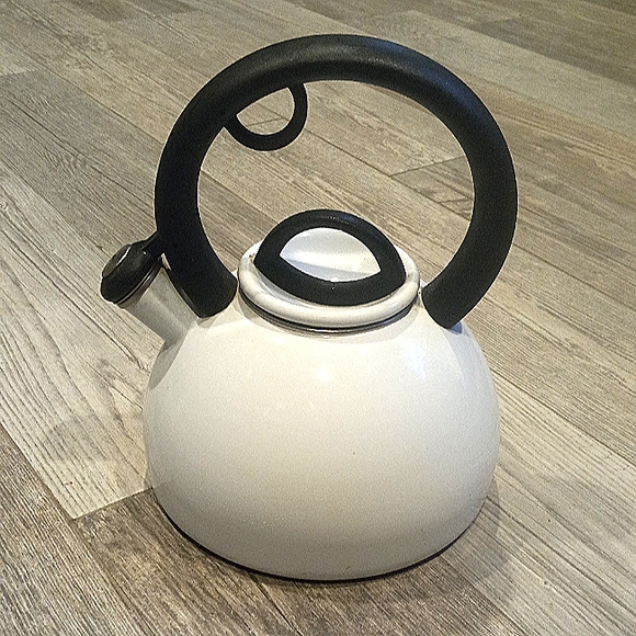 Vintage Metal Tea Kettle